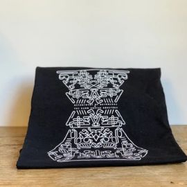 THE BARN (ザ バーン) Tシャツ「CHEMEX」 サイズS、ブラック 1枚